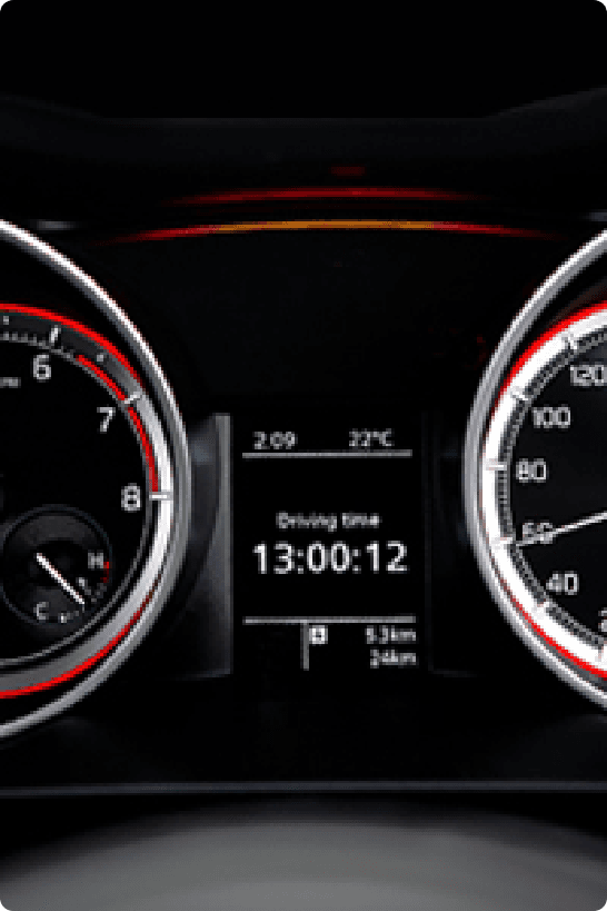 Meter Cluster with Multi Information Display